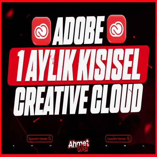  ⭐Kişisel Adobe Creative Cloud 30 Günlük